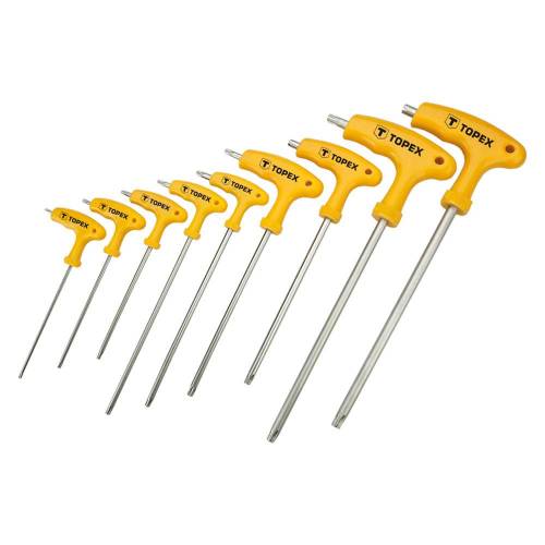 SERIE CACCIAVITI A 'T' RESISTANT-TORX...