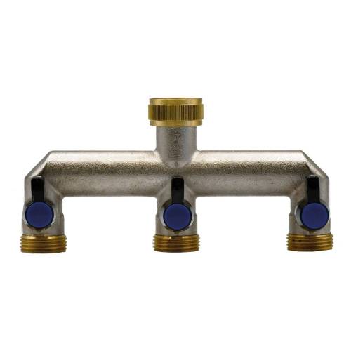 DERIVAZIONE IN METALLO A TRE VIE...