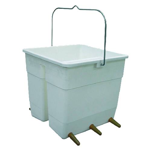 SECCHIO CON POPPATOI PER AGNELLI in...