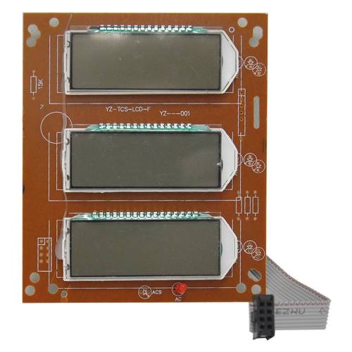 DISPLAY SINGOLO A TRE QUADRANTI per...