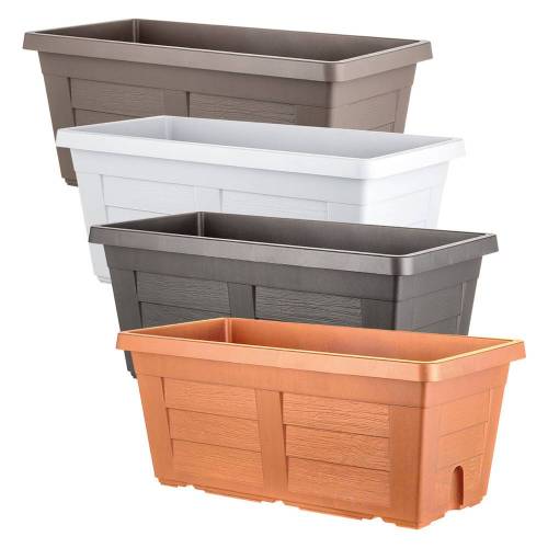 FIORIERA RETTANGOLARE cm 80 x 40 x 34...