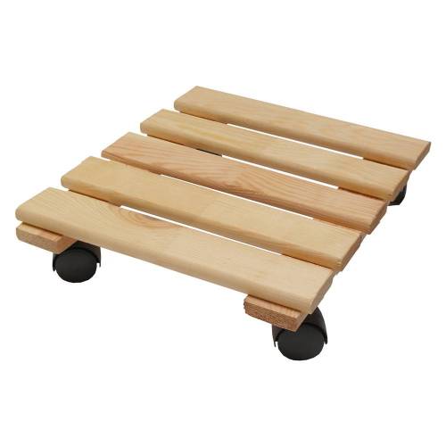 PEDANA SOTTOVASO IN LEGNO cm. 30 x 30...