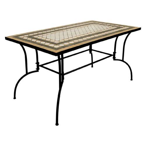 TAVOLO DECORO MOSAICO 'CLASSIC I' cm...