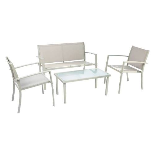 SET GIARDINO IN ACCIAIO 'SCARLINO'...