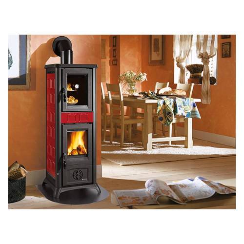 STUFA A LEGNA 'GEMMA FORNO' 7,2 kW -...