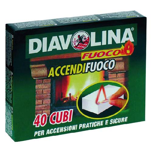 DIAVOLINA 'ACCENDIFUOCO' 40 cubi -...