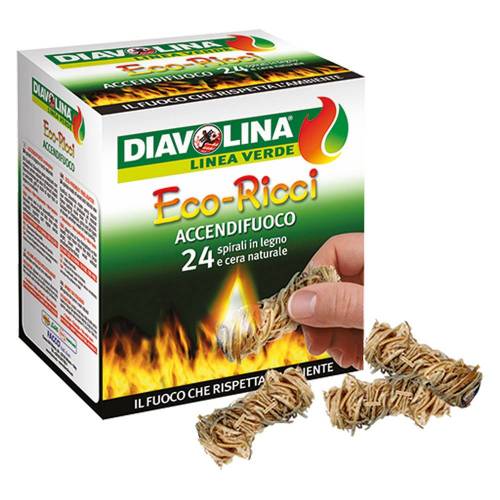 DIAVOLINA 'ECO RICCI' 24 spirali -...