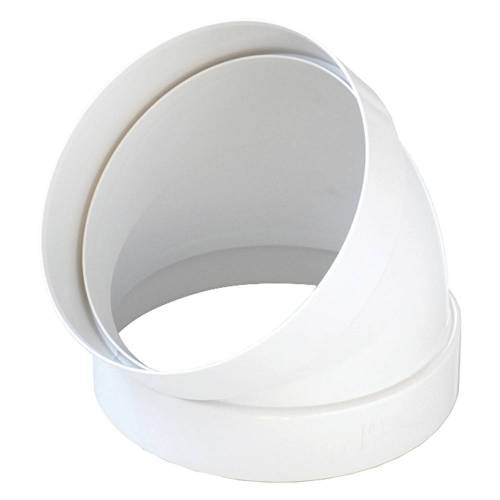 CURVA PER AERAZIONE CANALIZZATA 45° Ø...