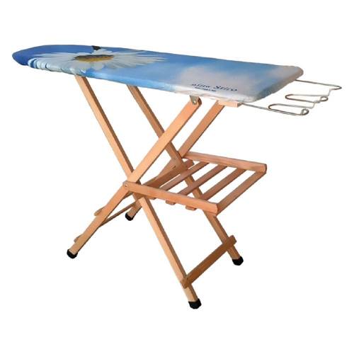 ASSE DA STIRO IN LEGNO piano cm. 114...