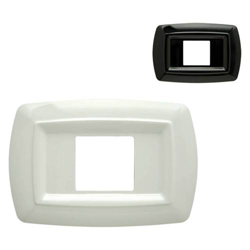 PLACCA 'TONDÒ' UNEL CENTRATA 2599/WH...