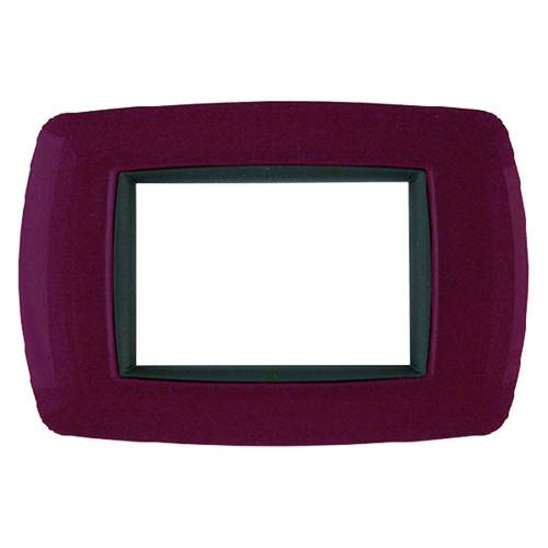 PLACCA COL. AMARANTO 'LIFE' 3 posti -...