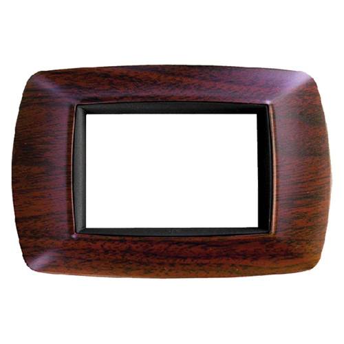 PLACCA EFFETTO LEGNO SCURO 'LIFE' 3...