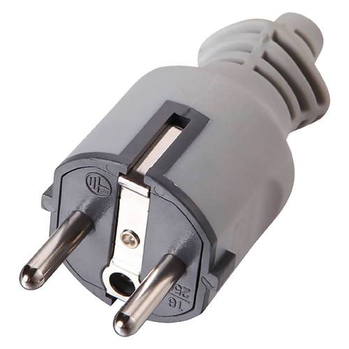 SPINA SCHUKO IN GOMMA 2P+T16A -...