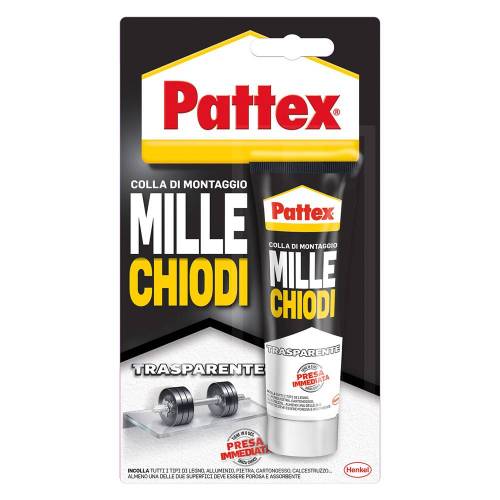 ADESIVO MILLECHIODI 'TRASPARENTE' gr....