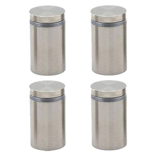 DISTANZIALI INOX PER TARGHE Ø 18 mm -...