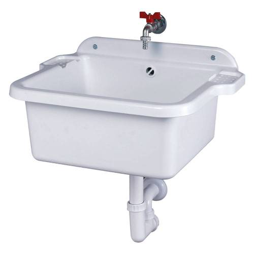 PILOZZO LAVATOIO DA PARETE cm 60 x 45...