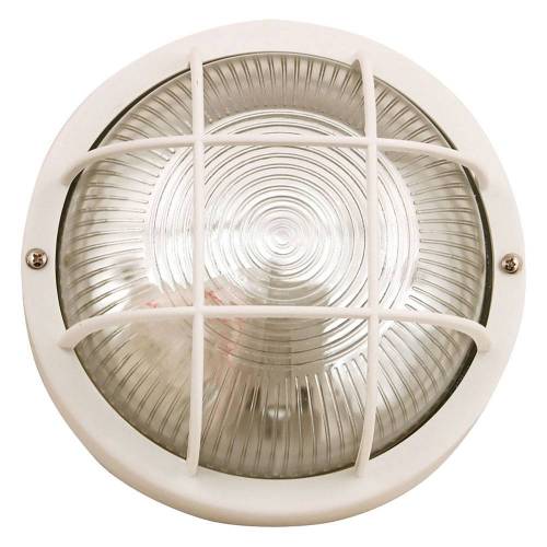 PLAFONIERA 'TONDA' bianca