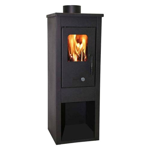 STUFA A LEGNA 'ERA' 6,8 kW - colore nero