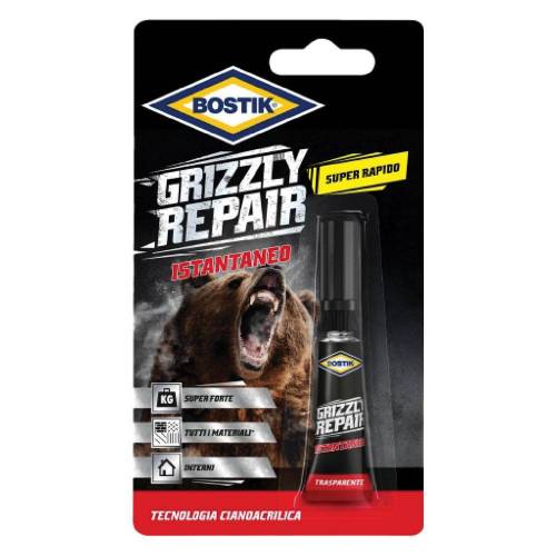 ADESIVO ISTANTANEO 'GRIZZLY REPAIR'...