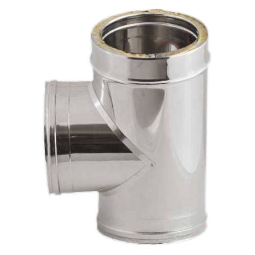 RACCORDO DOPPIA PARETE A 'T' 90° ø cm...