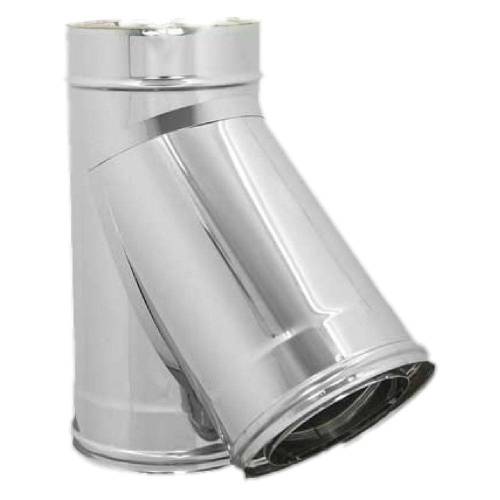 RACCORDO DOPPIA PARETE A 'Y' 135° ø...