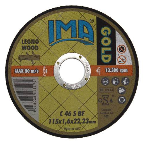 MOLA ABRASIVA PER LEGNO 'GOLD' ø 115...