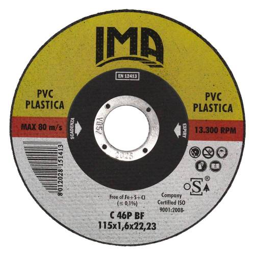 MOLA ABRASIVA PER PLASTICA/PVC 'GOLD'...