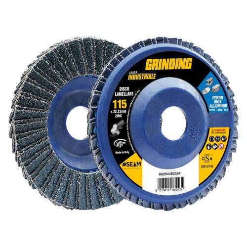 DISCO LAMELLARE PER ACCIAIO INOX...