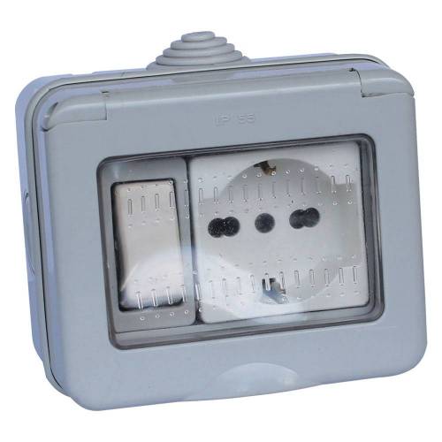 CONTENITORE ESTERNO INTERRUTTORE +...