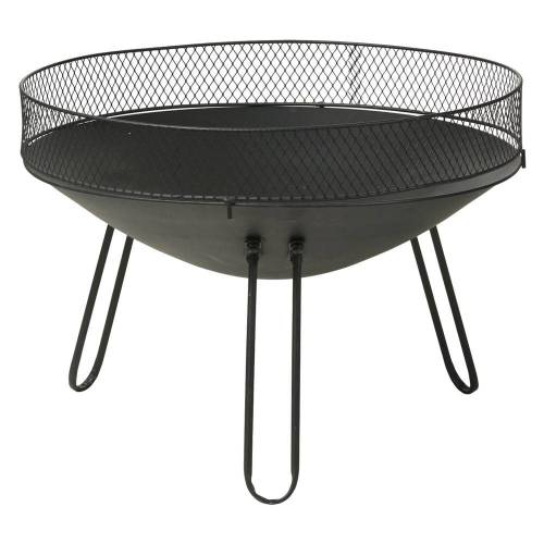 BRACIERE CIRCOLARE IN METALLO CON...