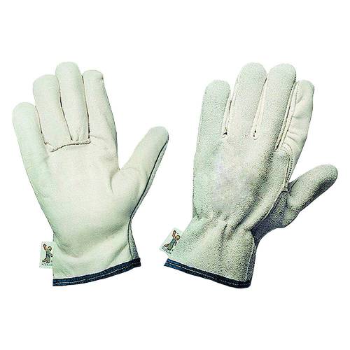 GUANTI PALMO PELLE DORSO CROSTA Tg. 8...