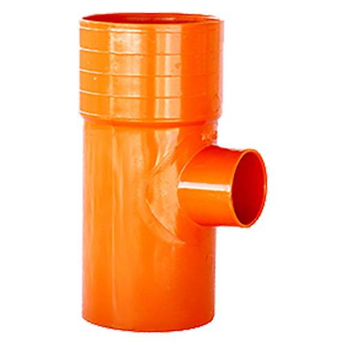 DERIVAZIONE A 'T' RIDOTTA 87° IN PVC...