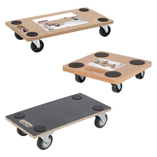 CARRELLO MULTIUSO PEDANA LEGNO cm 29...