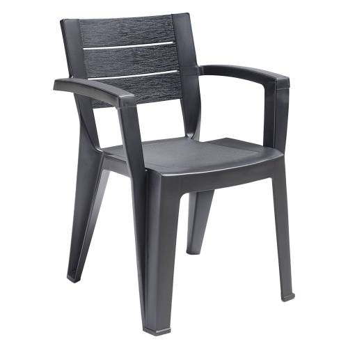 SEDIA IN POLIPROPILENE 'EMMA' bianco