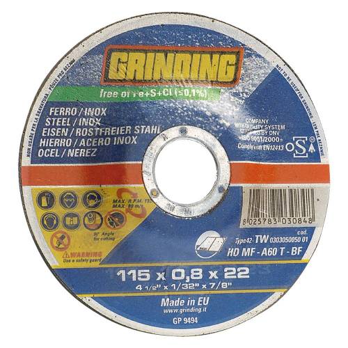 MOLA ABRASIVA PER INOX ø...