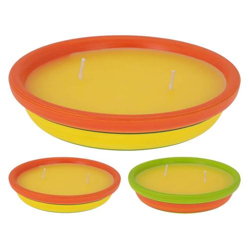 CANDELA ALLA CITRONELLA cm 15 x 4