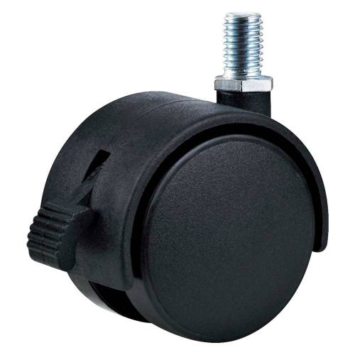 RUOTA PER MOBILI DOPPIA ø 50 - perno...