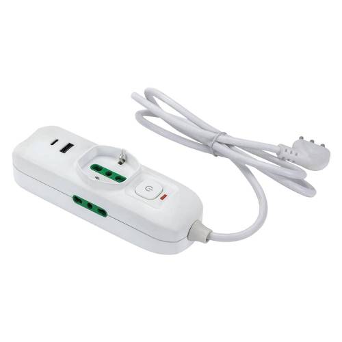 MULTIPRESA MINI 'TRIAX 2' mt. 1,5 -...