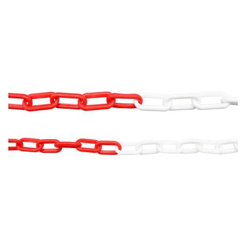 CATENA SEGNALETICA BICOLORE bianca /...