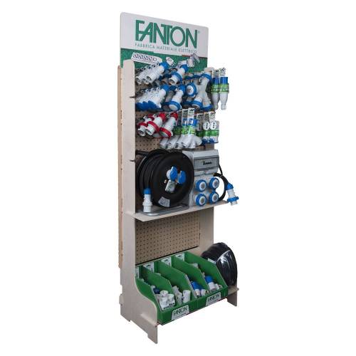 ESPOSITORE MATERIALE ELETTRICO...