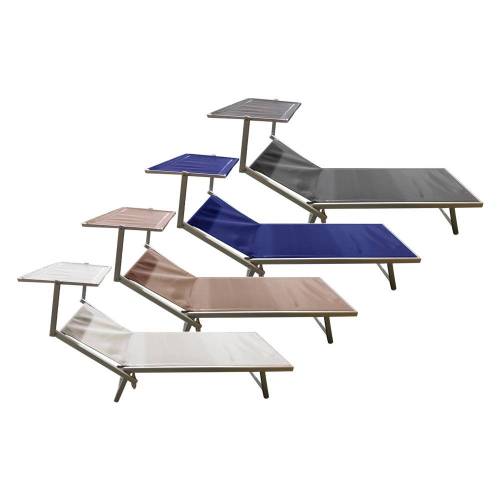 LETTINO SPIAGGIA CON PARASOLE...