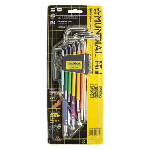 CHIAVI TORX PLASTIFICATE...