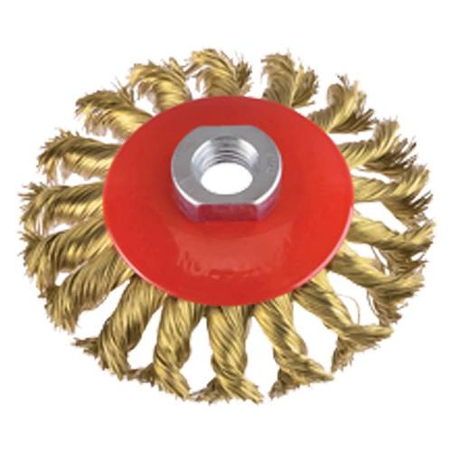 SPAZZOLA CIRCOLARE CONICA Ø mm 120 -...