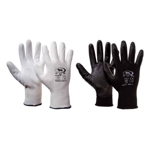 GUANTI POLIESTERE / POLIURETANO Tg. 8...