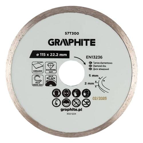 DISCO DIAMANTATO Ø 100 mm - foro 22,2 mm