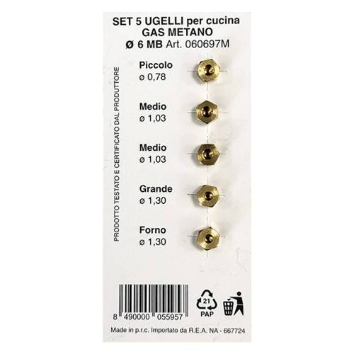 UGELLI PER CUCINA per metano