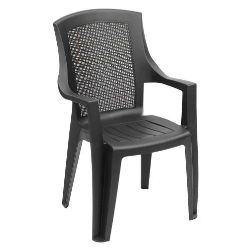 SEDIA IN POLIPROPILENE 'TRAMA' bianco