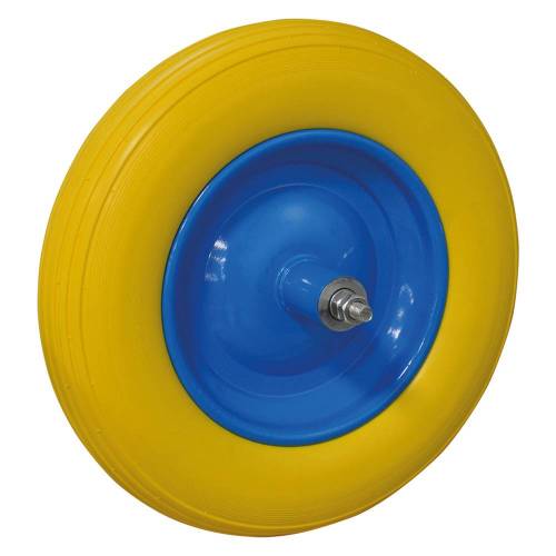 RUOTA POLIURETANICA PER CARRIOLA int....