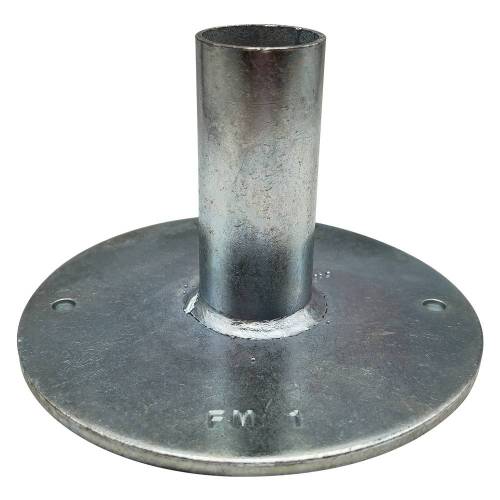 BASETTA FISSA PER TUBO PONTEGGIO ø...