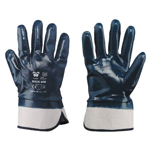 GUANTI NBR MANICHETTA TELA...